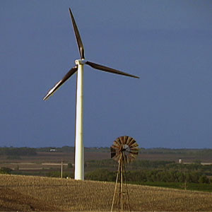 Old and new windmills